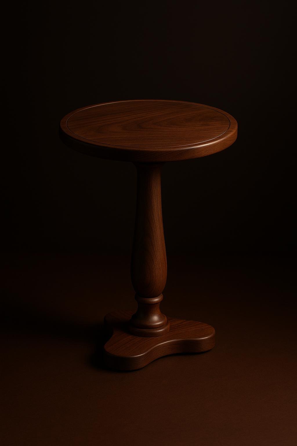 Pedestal Side Table